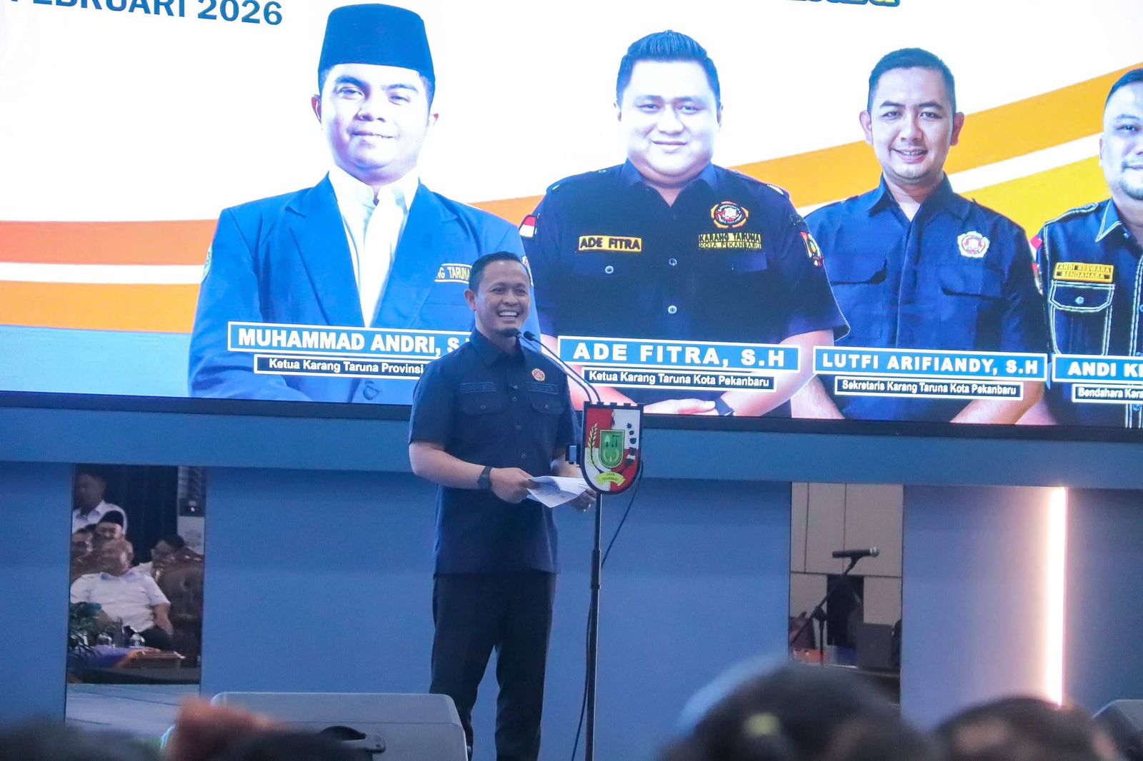 Wako Agung Ajak Karang Taruna Berkolaborasi dalam Pembangunan Pekanbaru