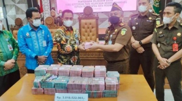 Korupsi Dana Sosper dan Reses, Seluruh Anggota DPRD Pekanbaru Kembalikan Uang Negara Hingga Rp 3 M Lebih